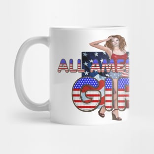 All American Girl Mug